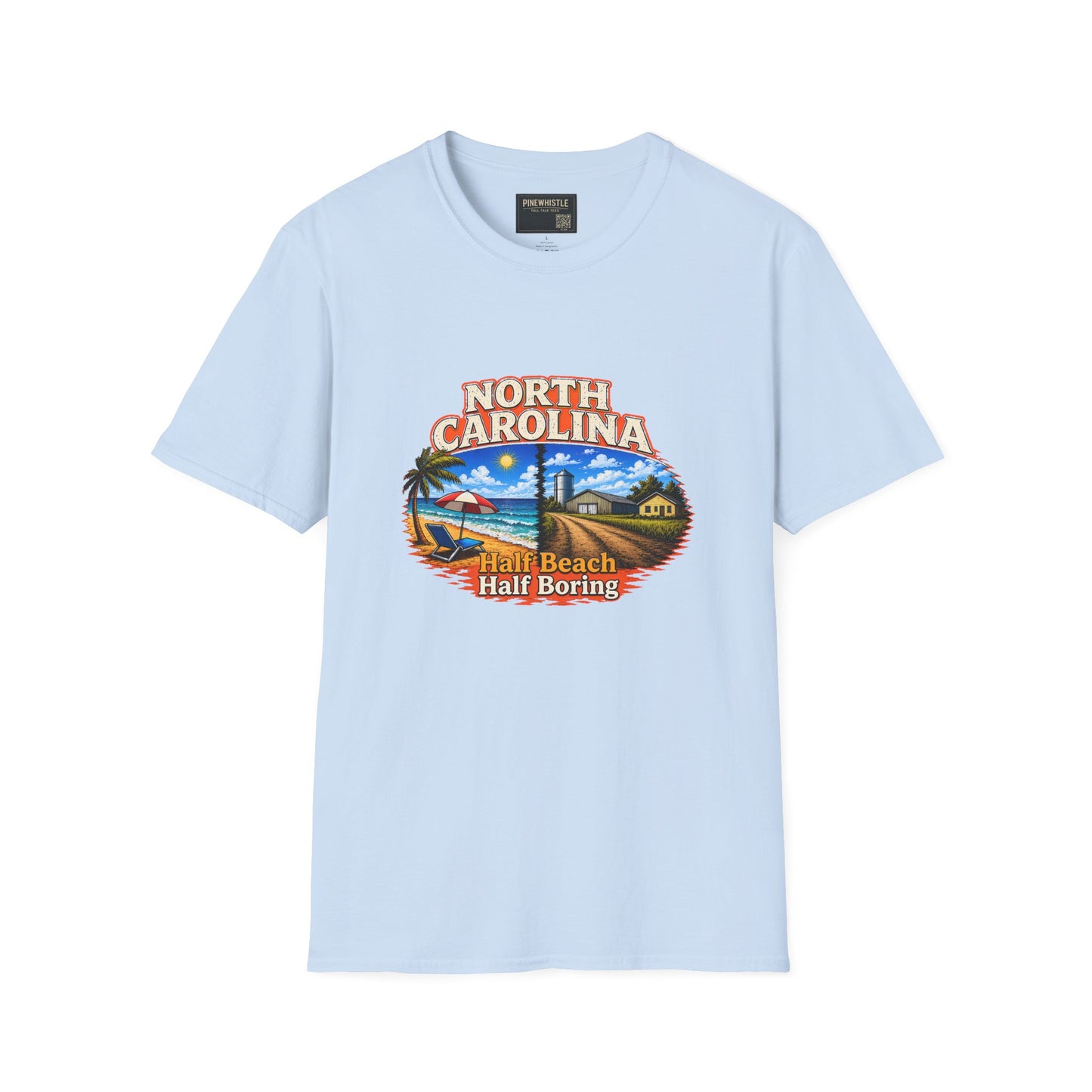 North Carolina ‘Half Beach Half Boring" Tee