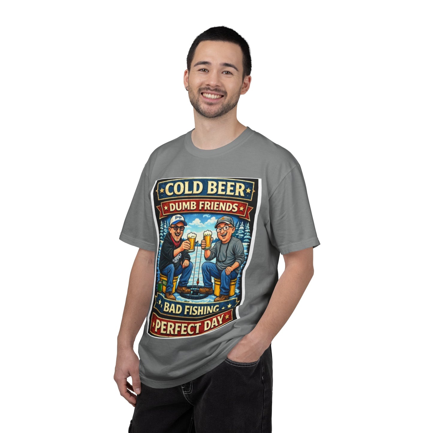 ‘Cold Beer, Dumb Friends’ Graphic Tee