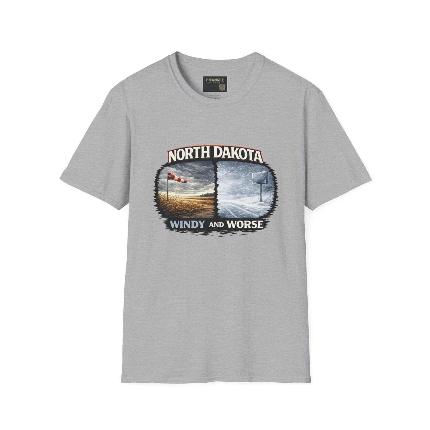 North Dakota 'Windy and Worse' Tee
