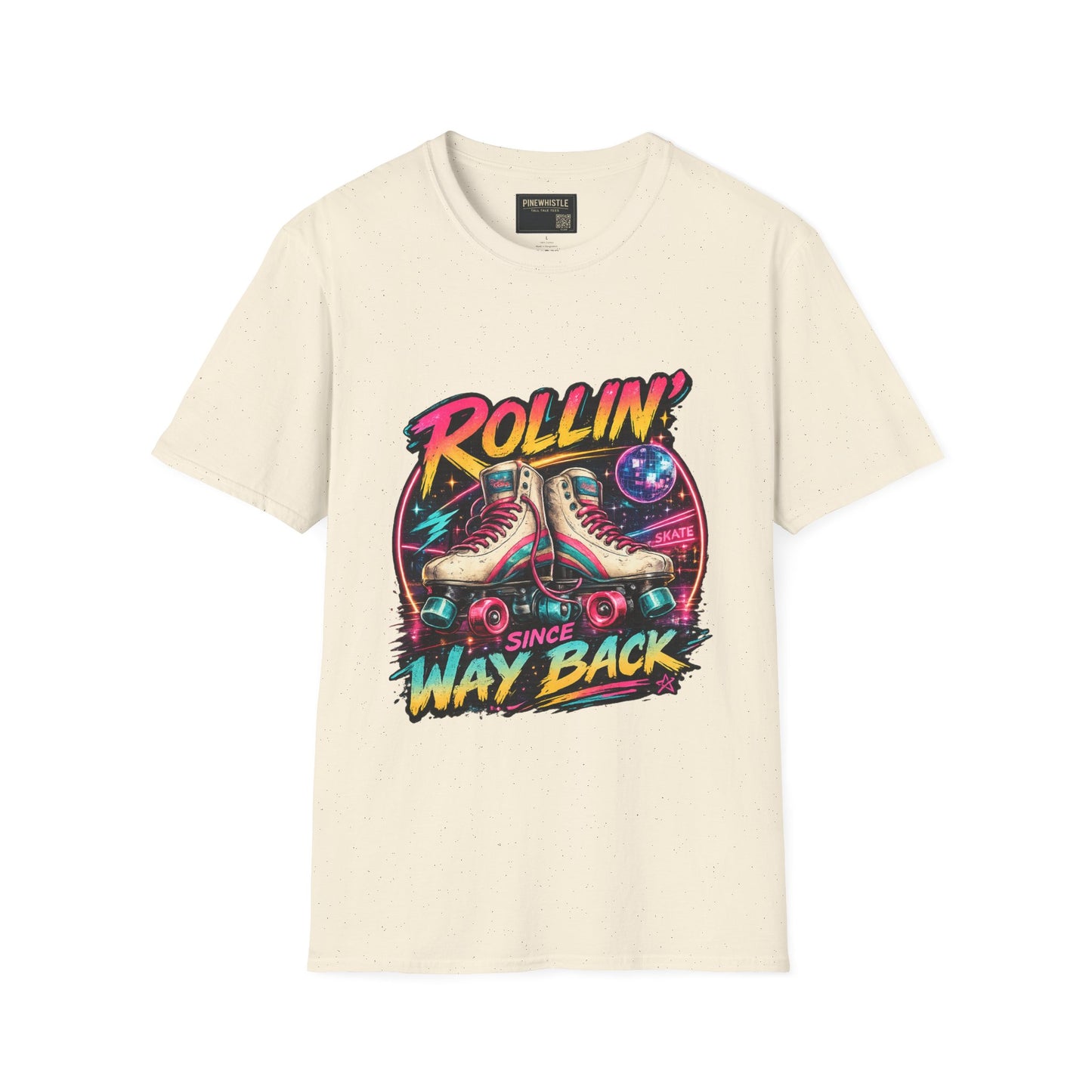 ‘Rollin Since Way Back’ Roller Skate Tee