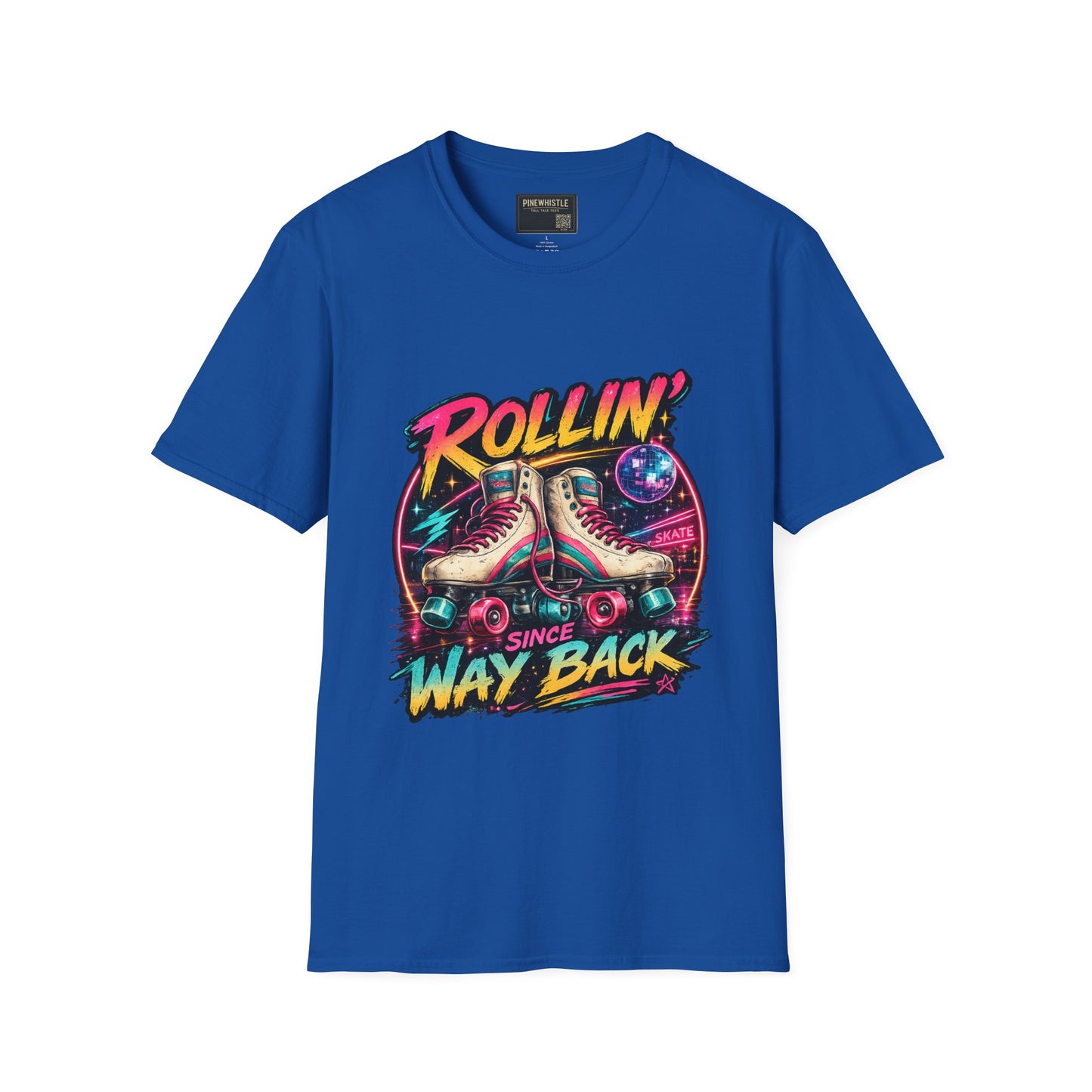 ‘Rollin Since Way Back’ Roller Skate Tee