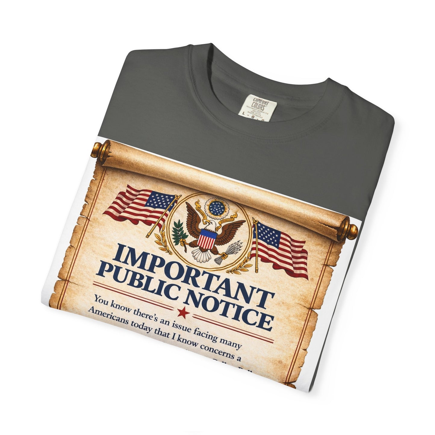 ‘Important Public Notice’ Tee