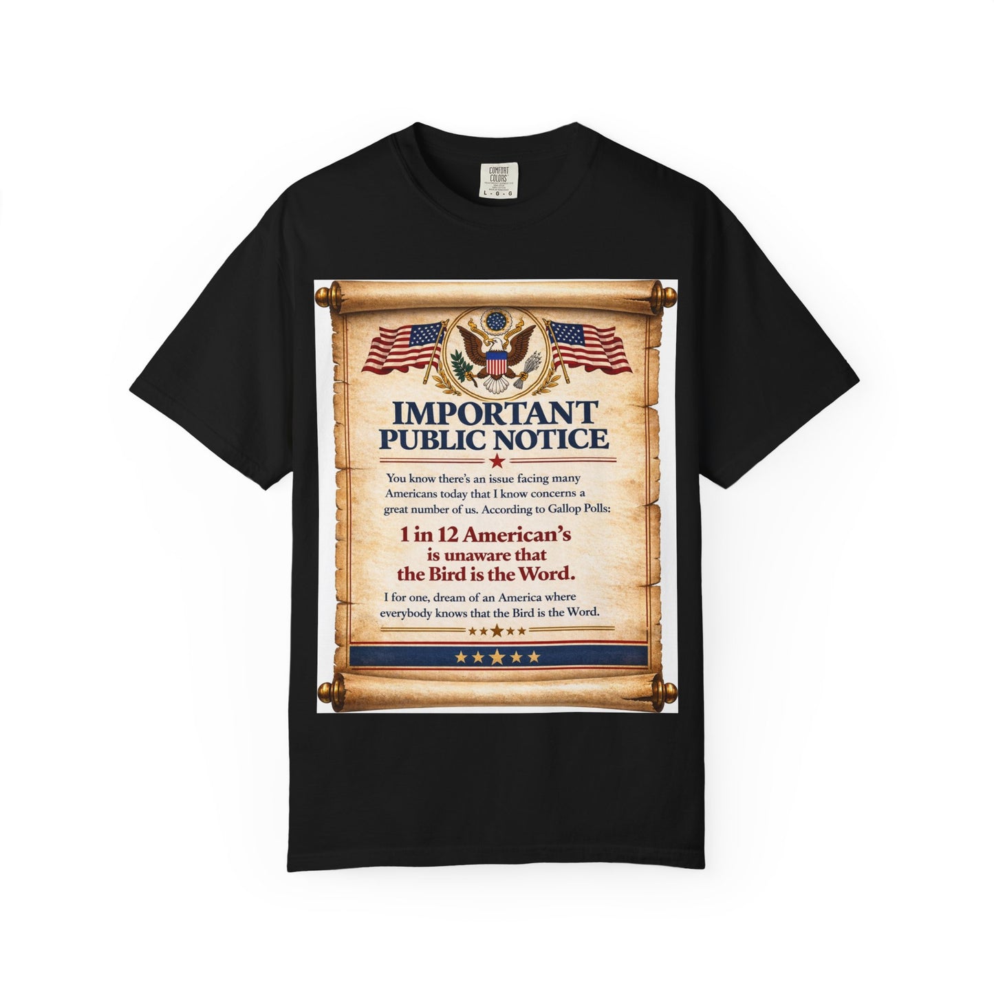‘Important Public Notice’ Tee