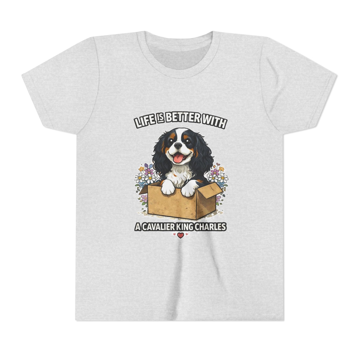 ‘Life Is Better With A Cavalier King Charles’ Youth Tee