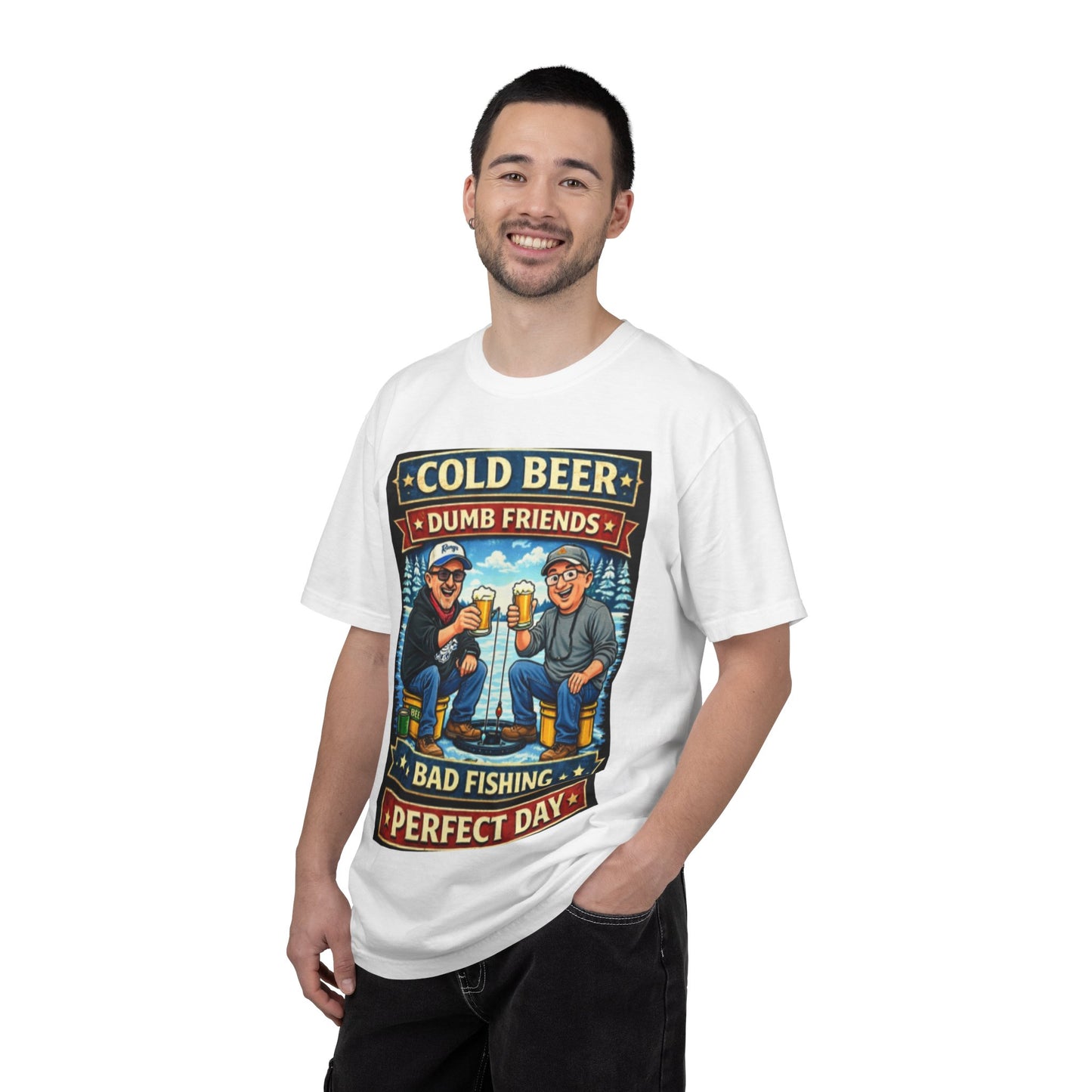 ‘Cold Beer, Dumb Friends’ Graphic Tee