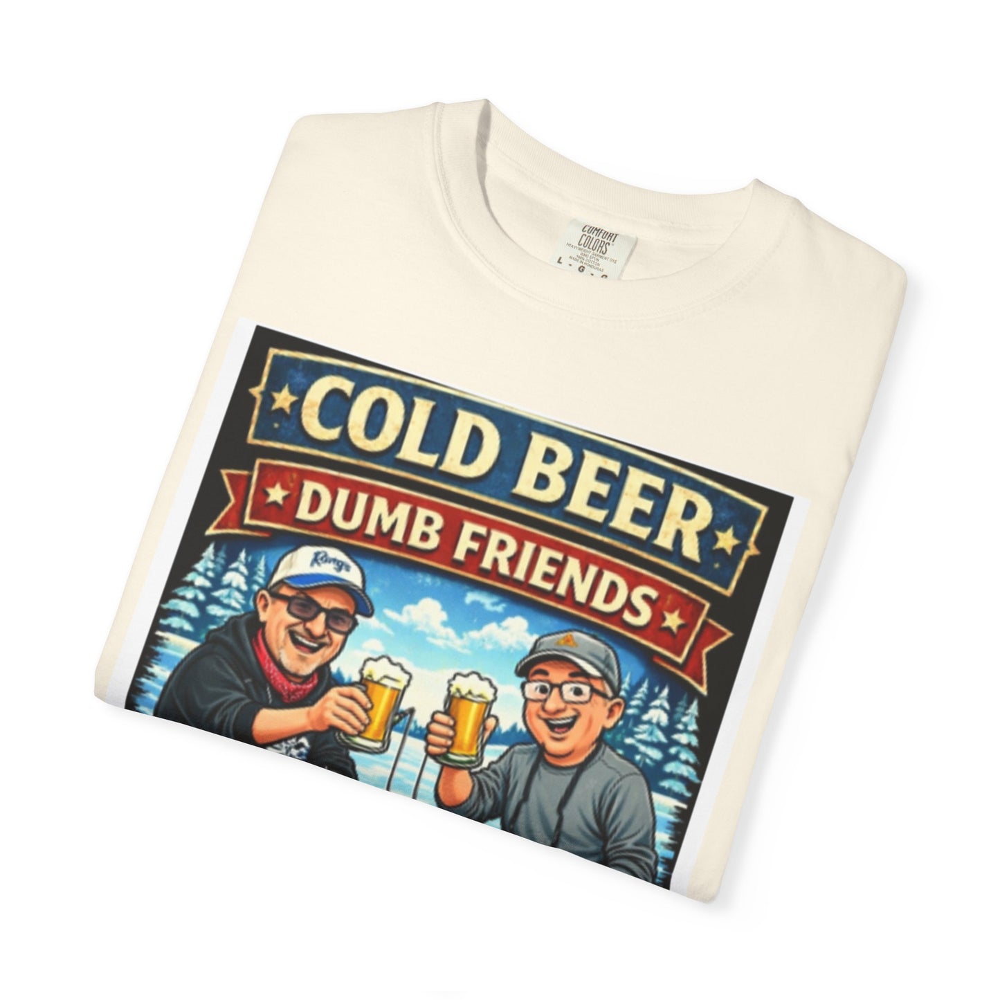 ‘Cold Beer, Dumb Friends’ Graphic Tee