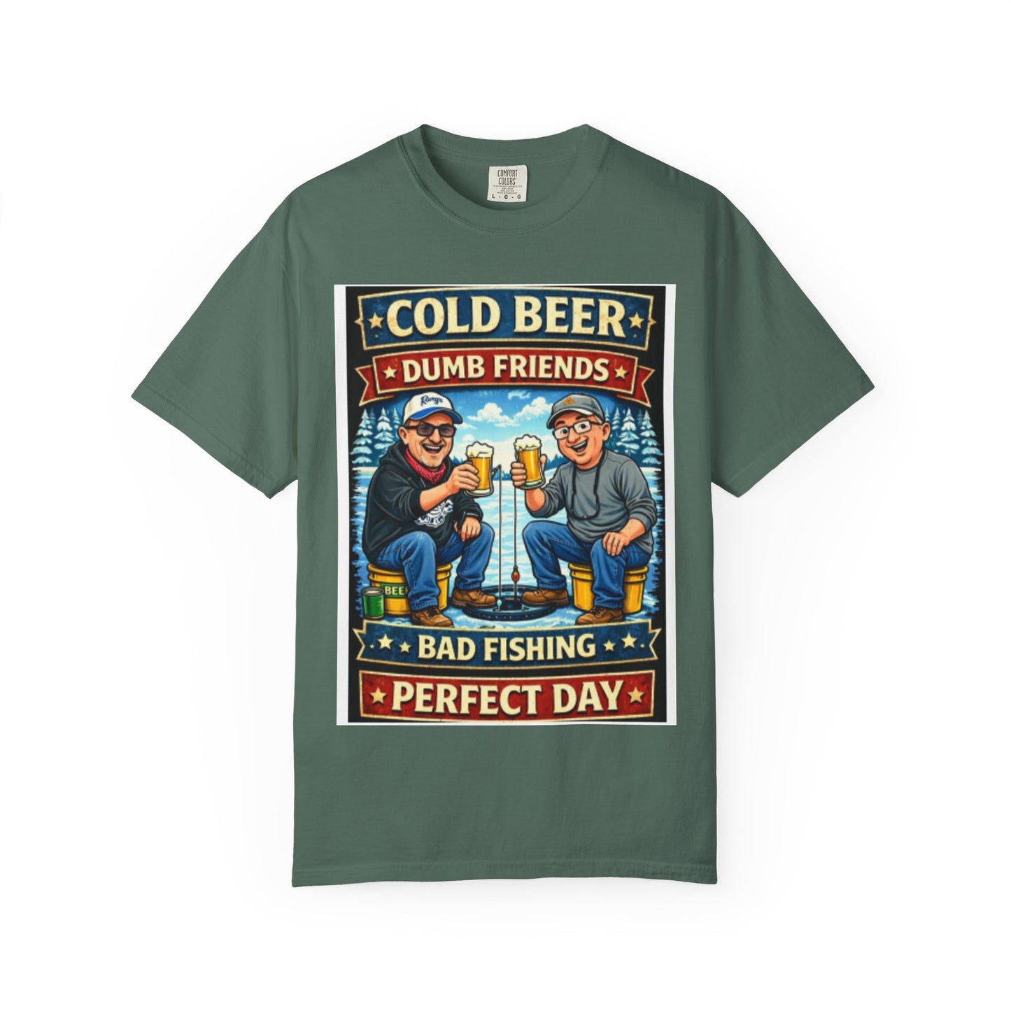 ‘Cold Beer, Dumb Friends’ Graphic Tee