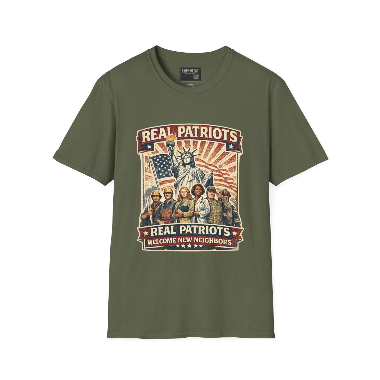 ‘Real Patriots’ Patriotic Tee