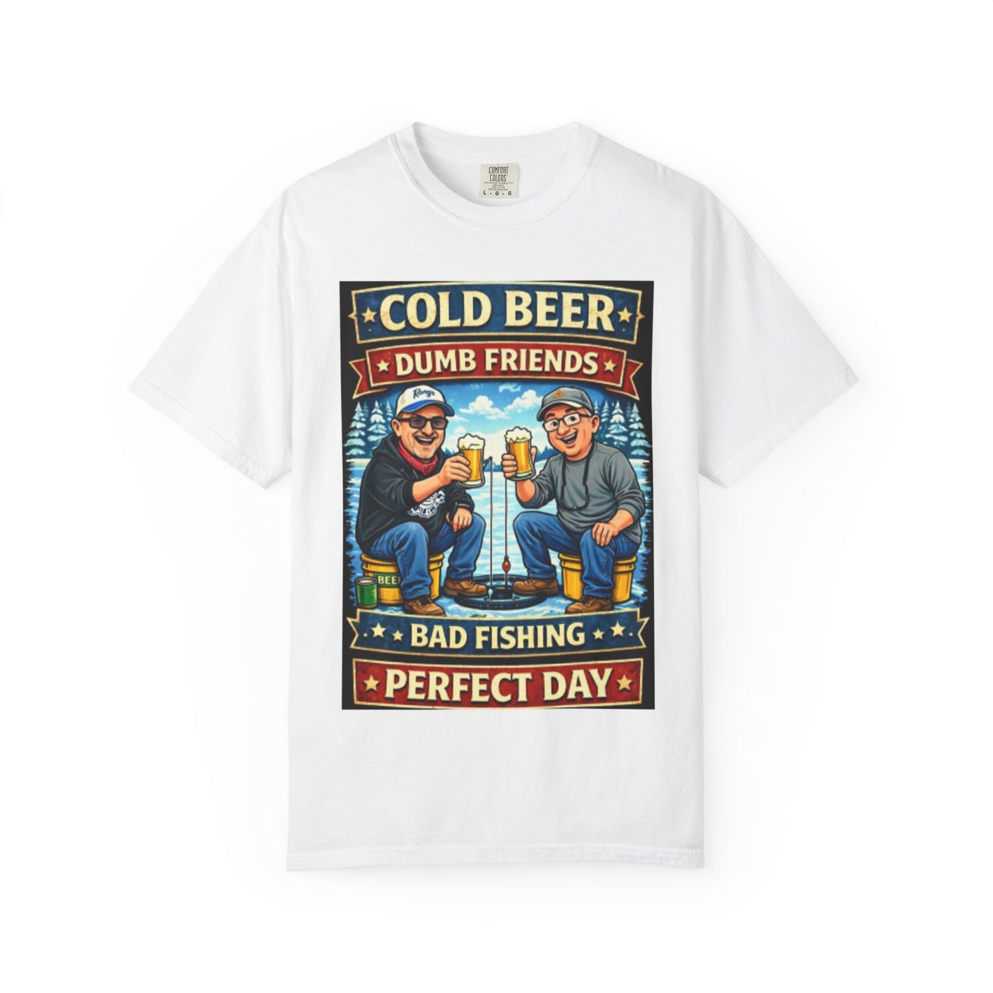 ‘Cold Beer, Dumb Friends’ Graphic Tee