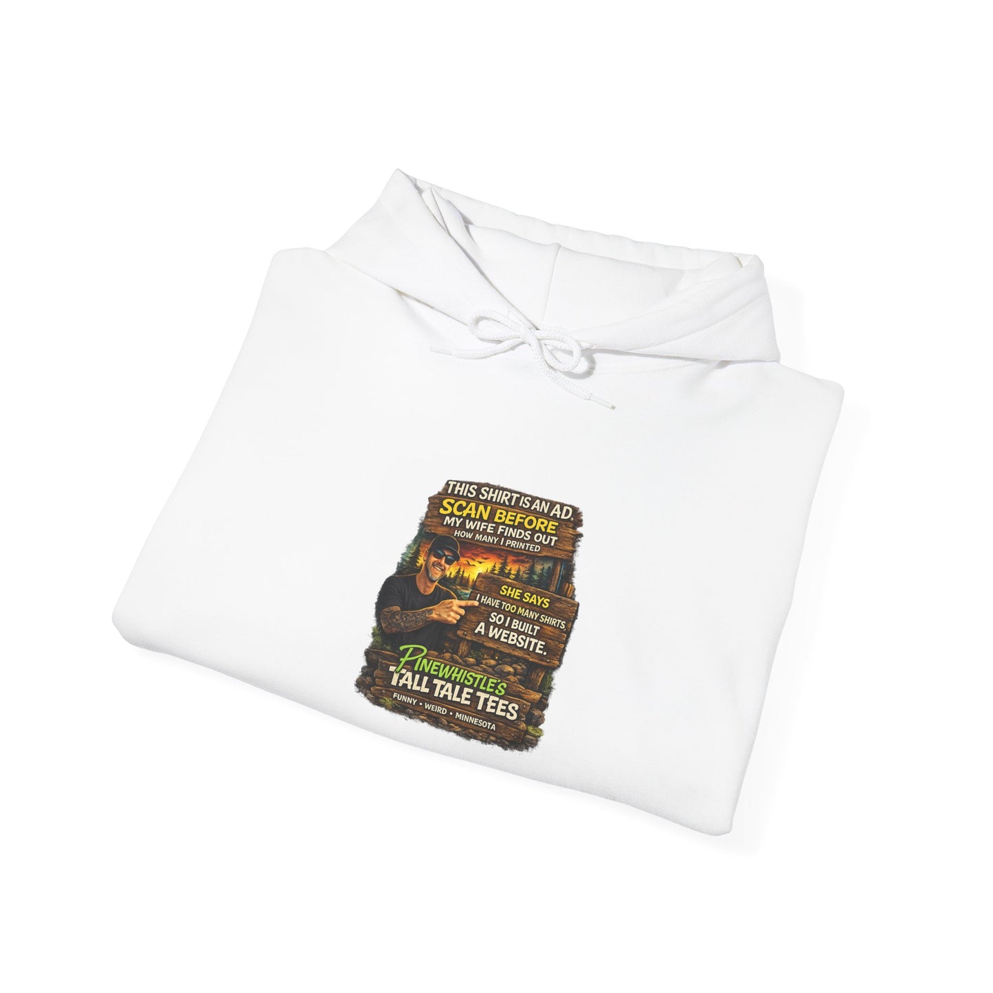 ‘Scan Before My Wife Finds Out' Hoodie