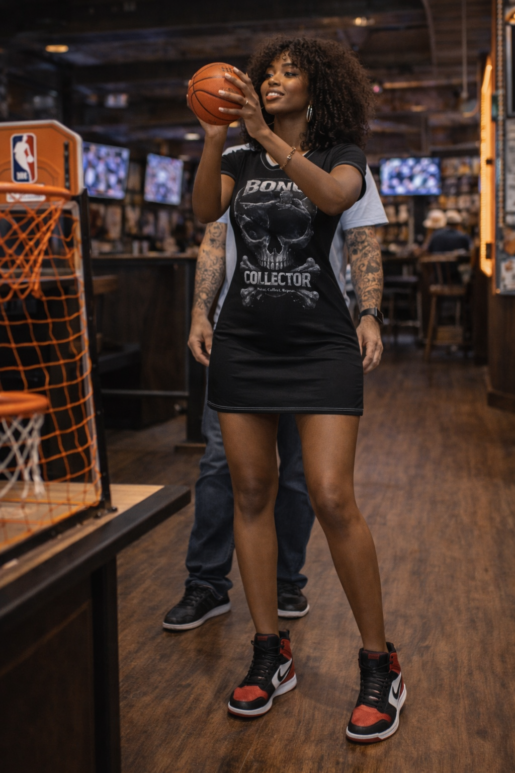 Bone Collector T-Shirt Dress