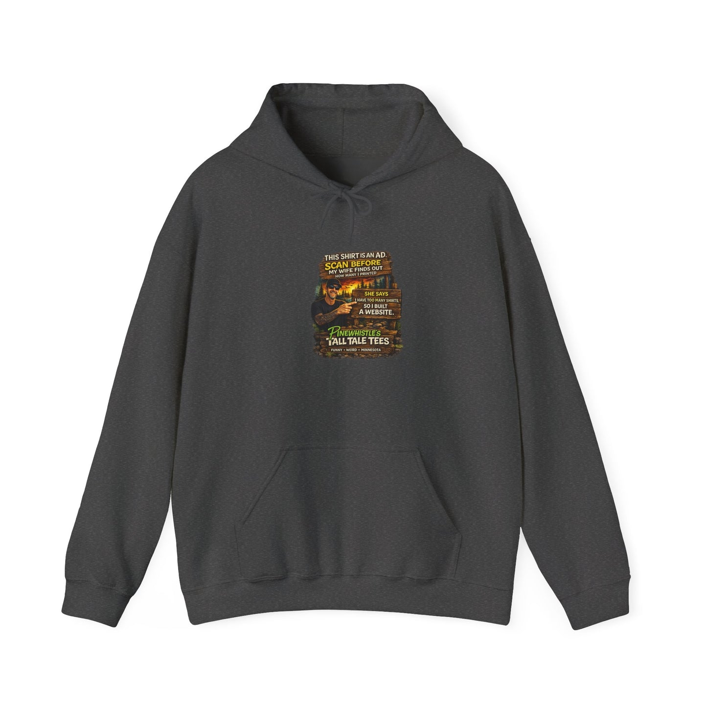 ‘Scan Before My Wife Finds Out' Hoodie