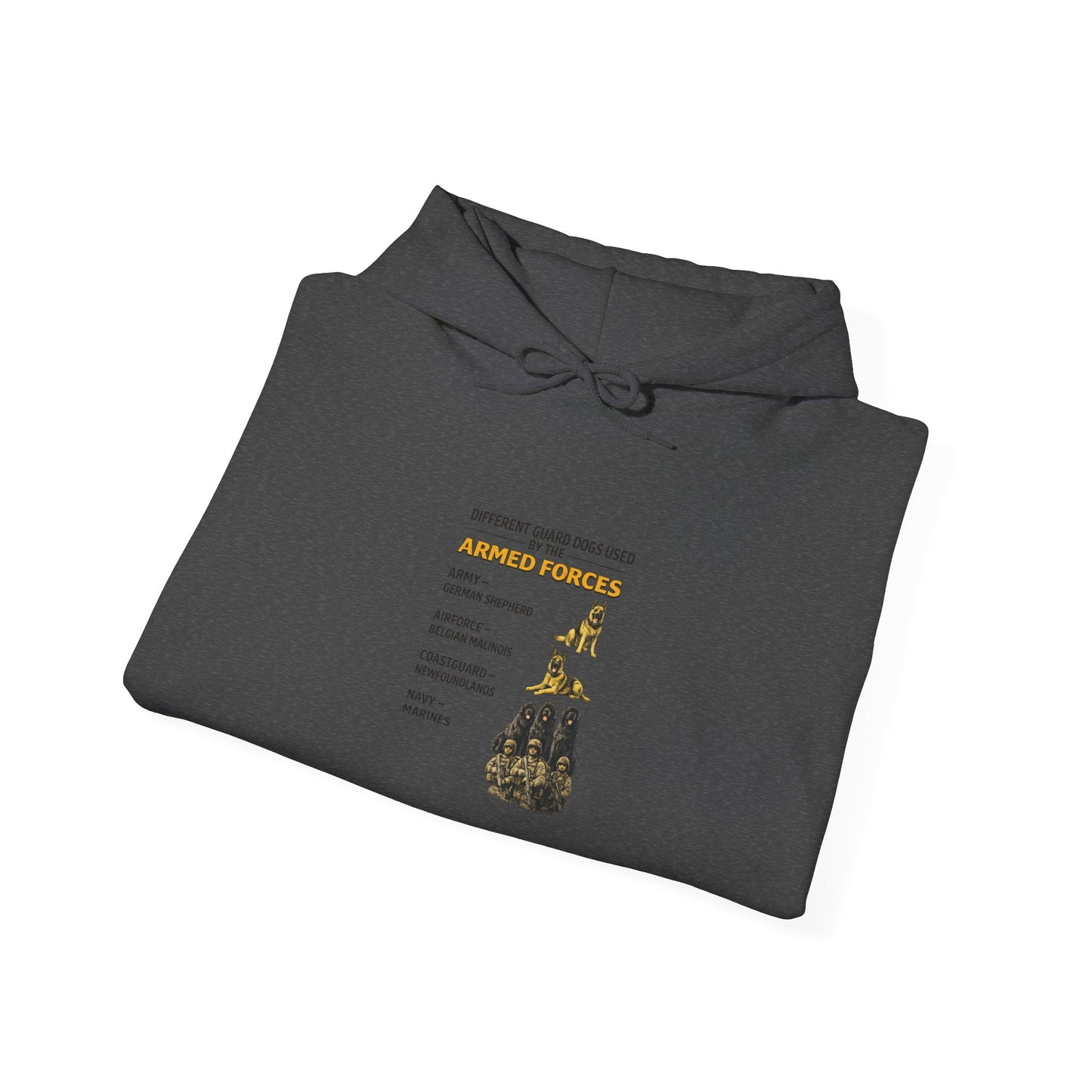 Military Working Dog Humor Hoodie
