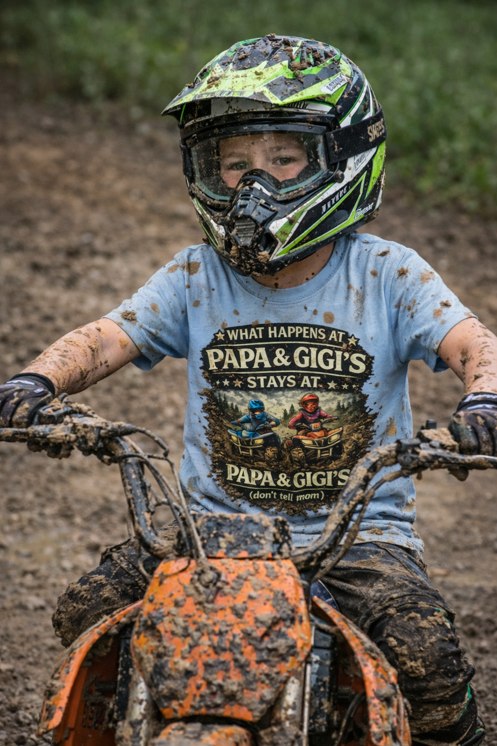 ‘What Happens at Papa & Gigi's Stays at Papa & Gigi's’ Toddler Tee
