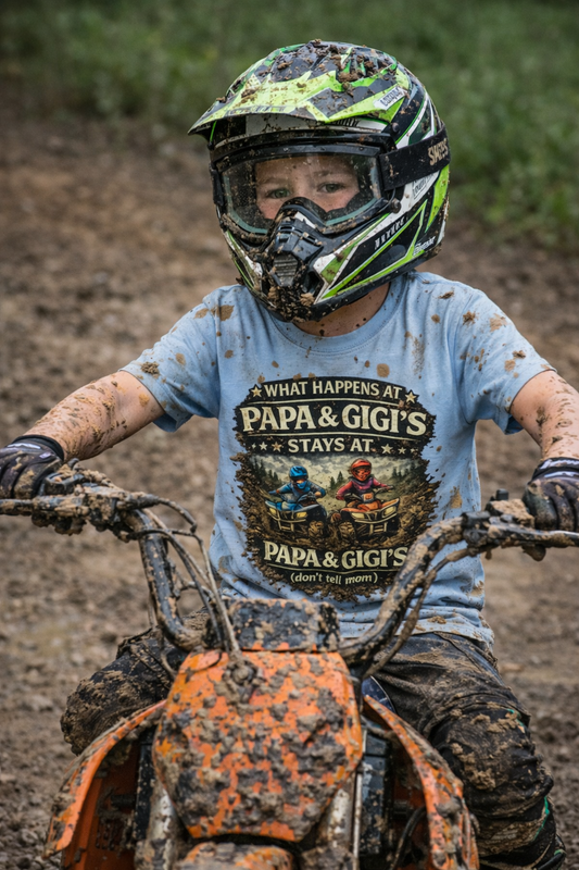 ‘What Happens at Papa & Gigi's Stays at Papa & Gigi's’ Toddler Tee