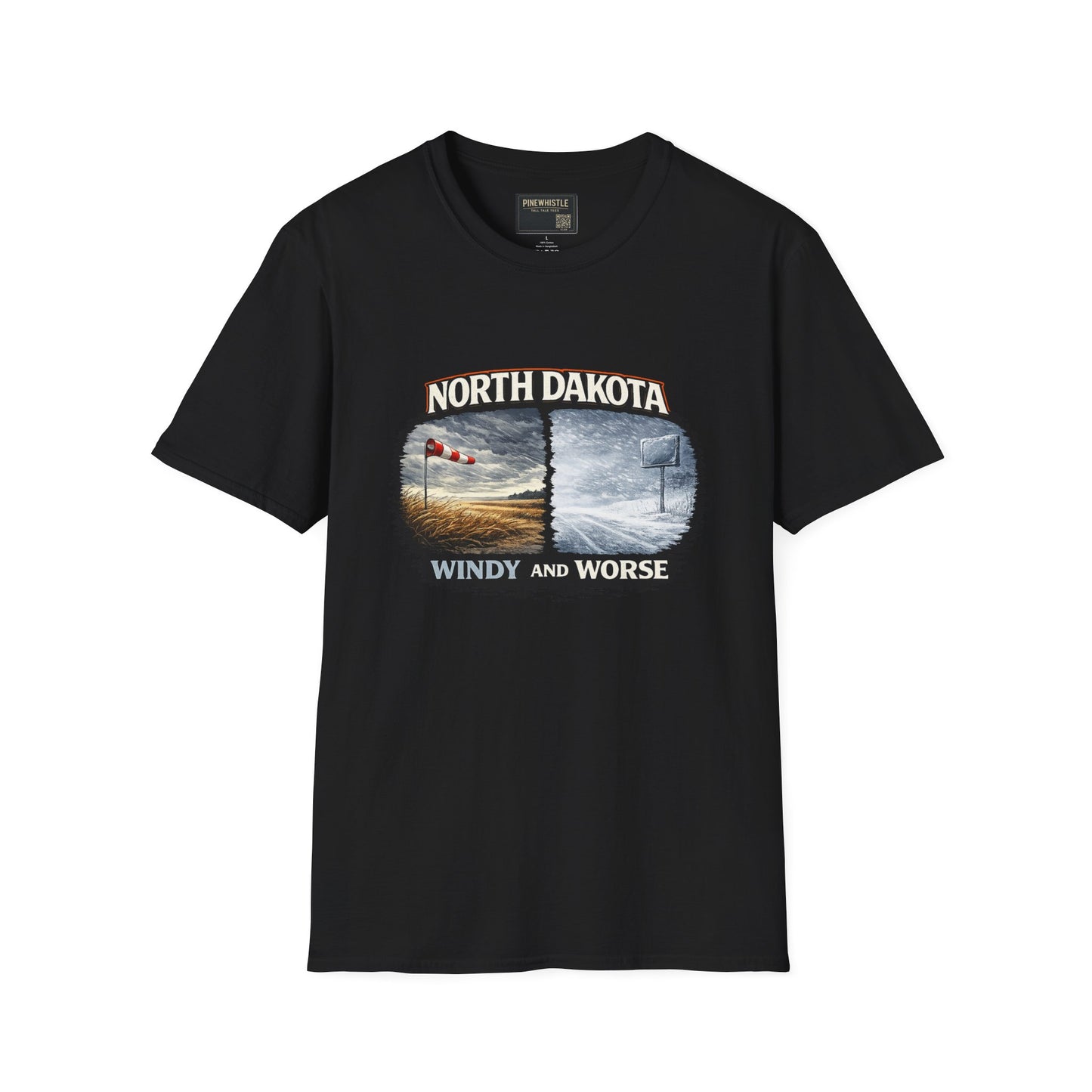 North Dakota 'Windy and Worse' Tee
