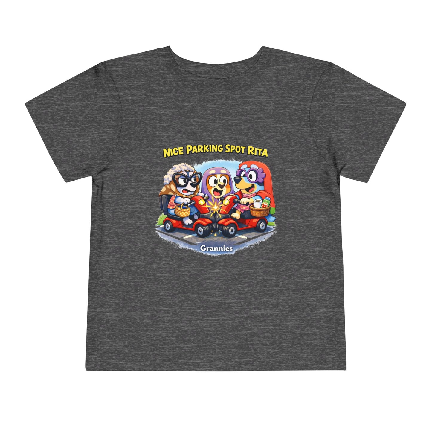 ‘Nice Parking Spot Rita' Toddler Tee
