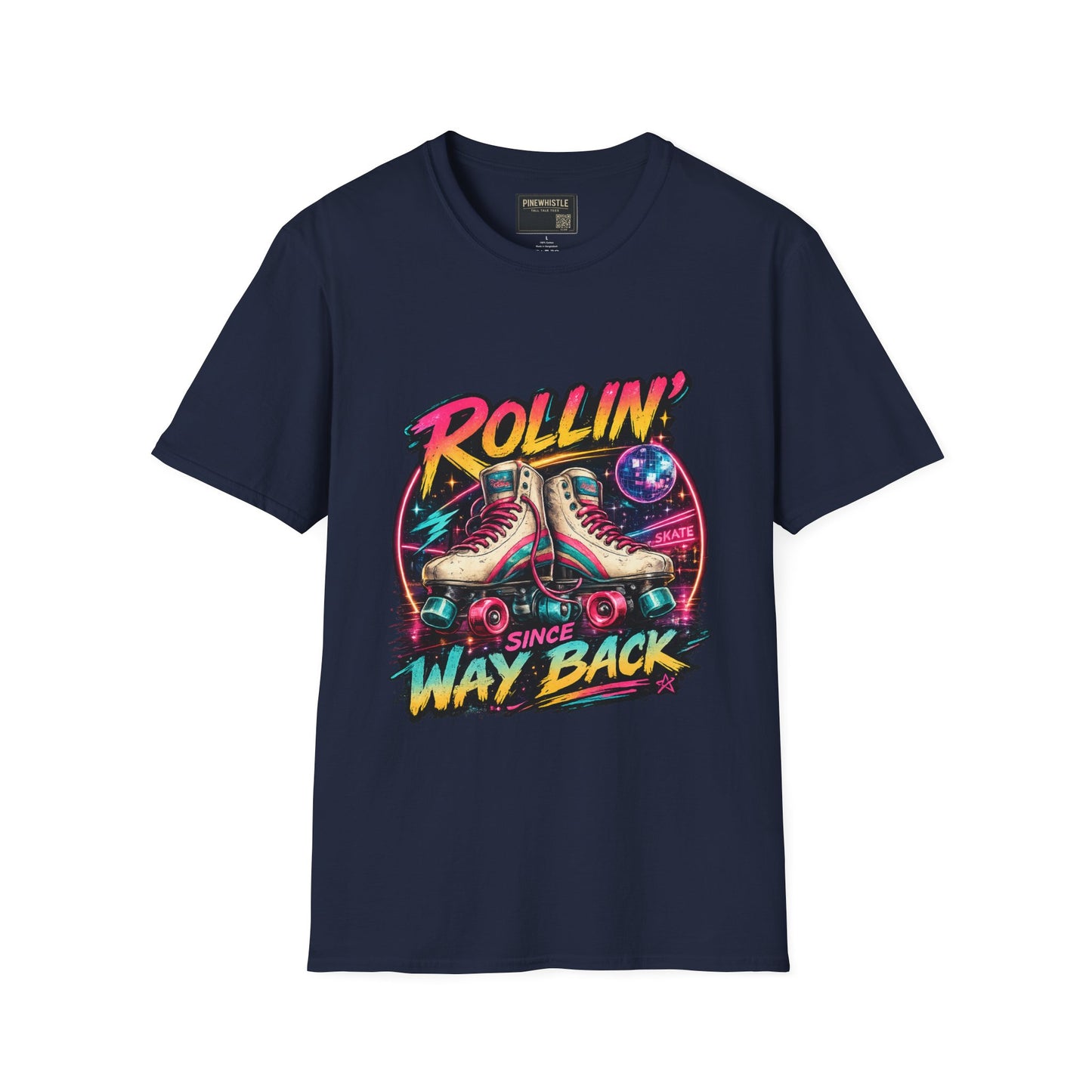 ‘Rollin Since Way Back’ Roller Skate Tee