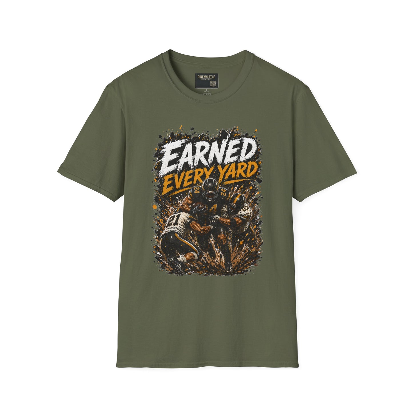 ‘Earned Every Yard’ Football Tee