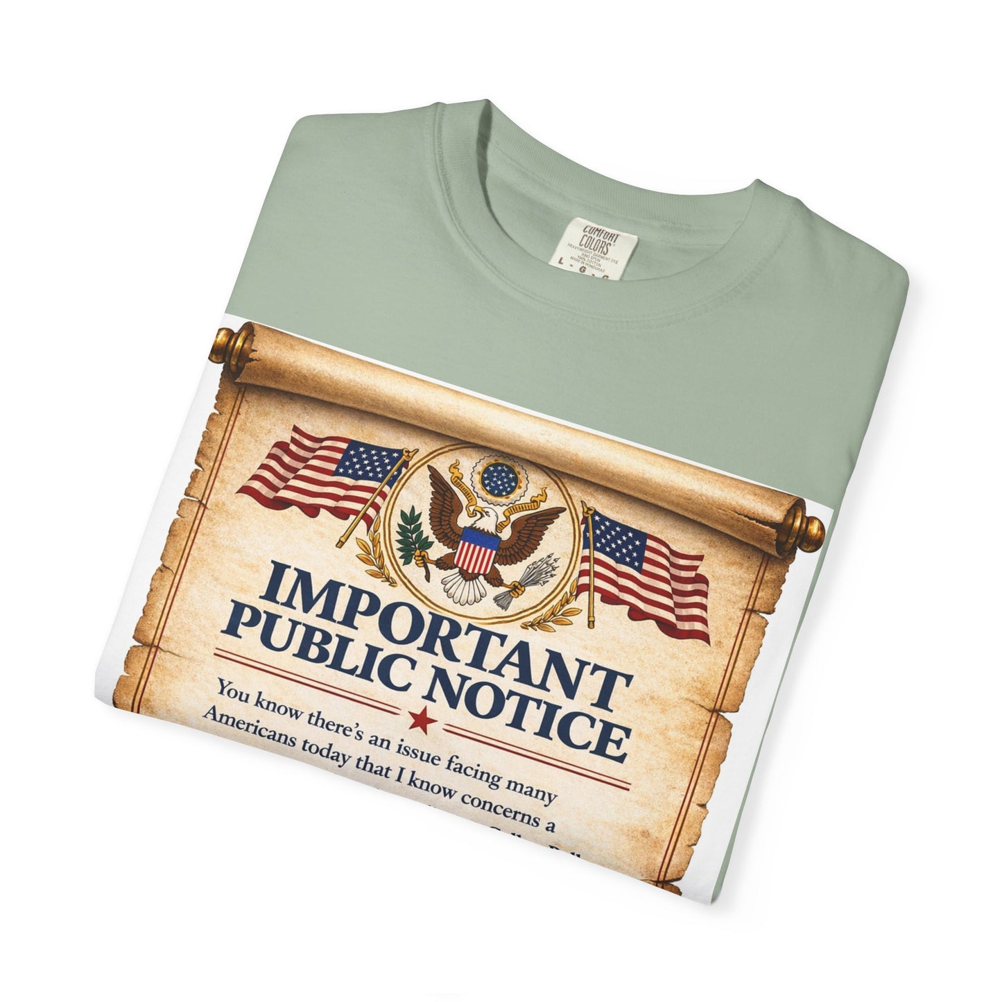 ‘Important Public Notice’ Tee