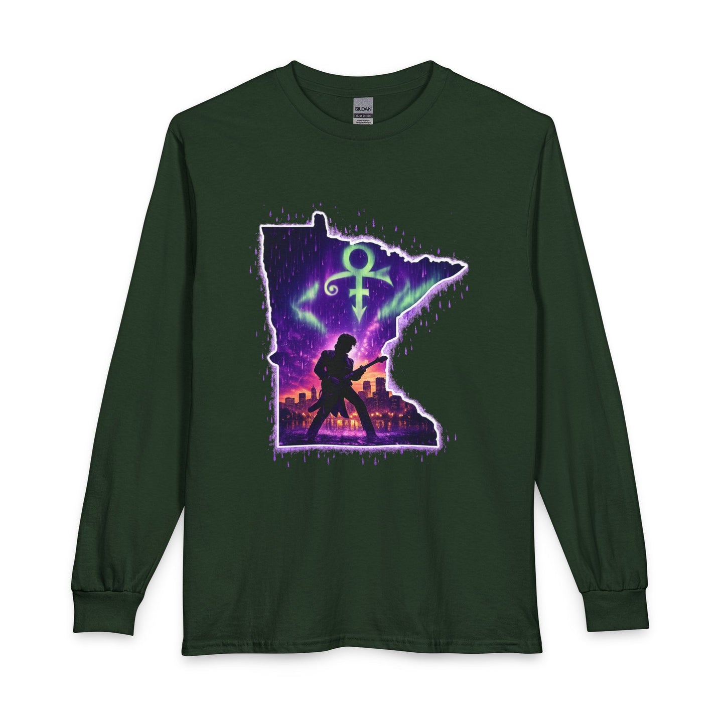 Minnesota Rocking Skyline Long Sleeve Tee
