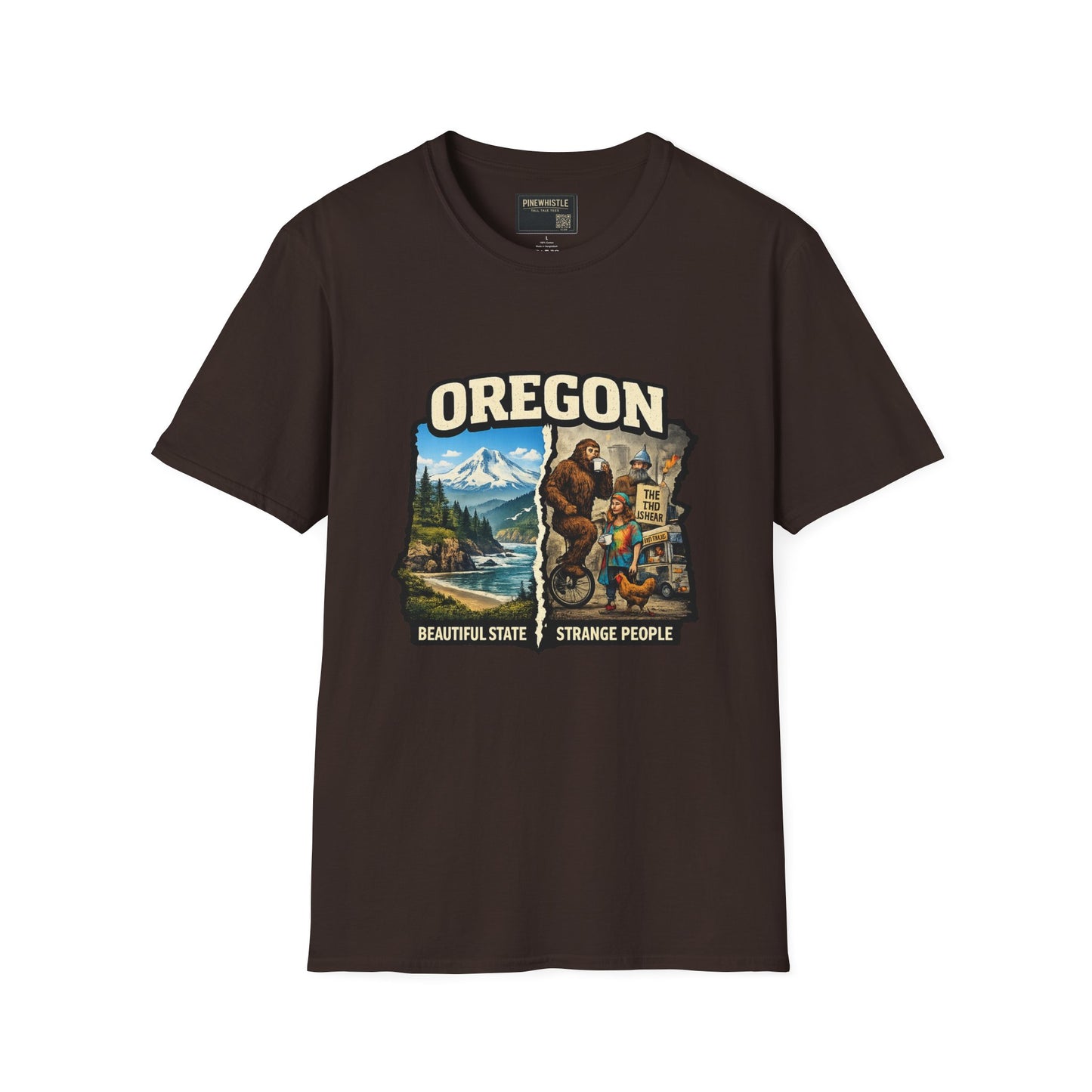 Oregon ‘Beautiful State, Strange People’ Tee