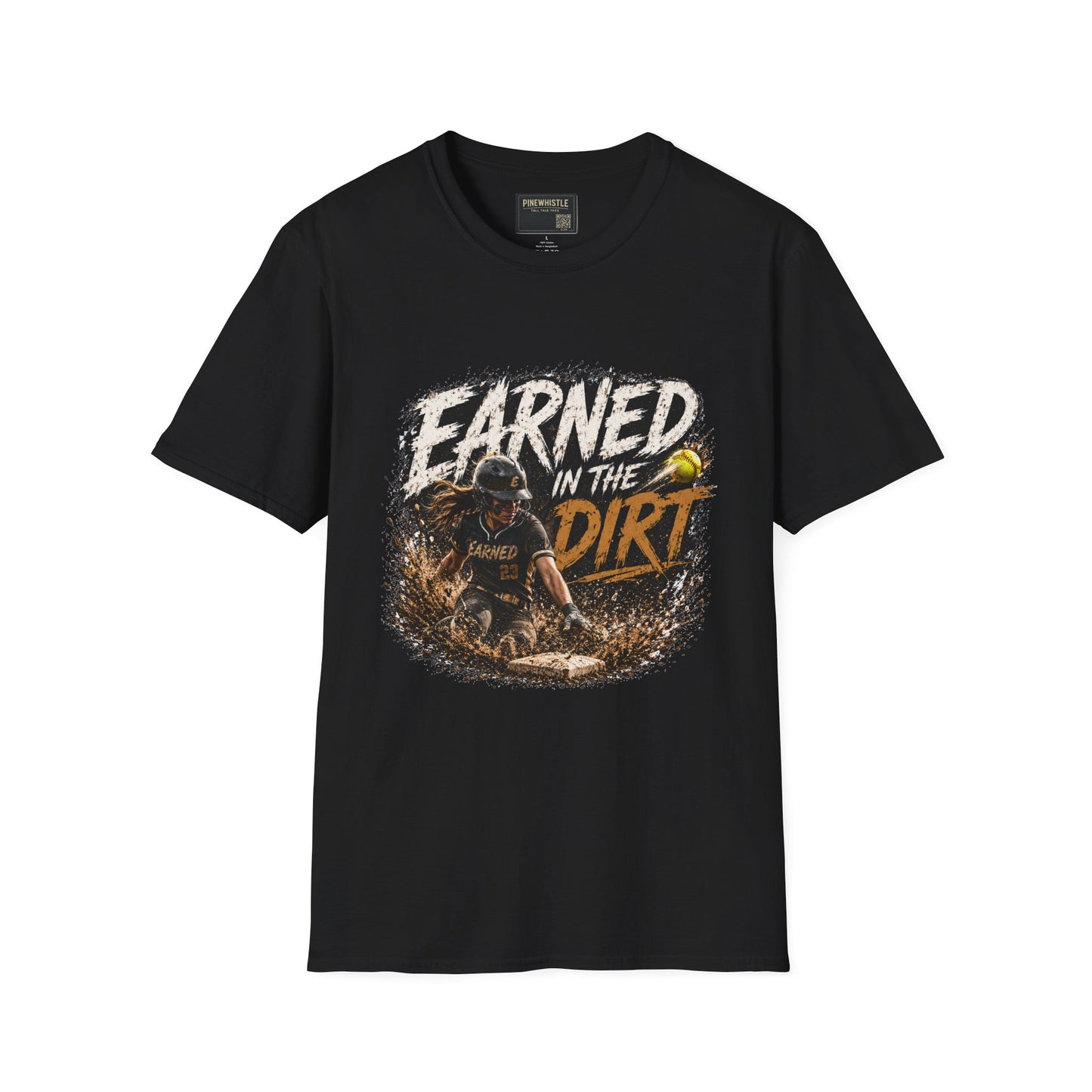 ‘Earned in the Dirt’ Softball Tee