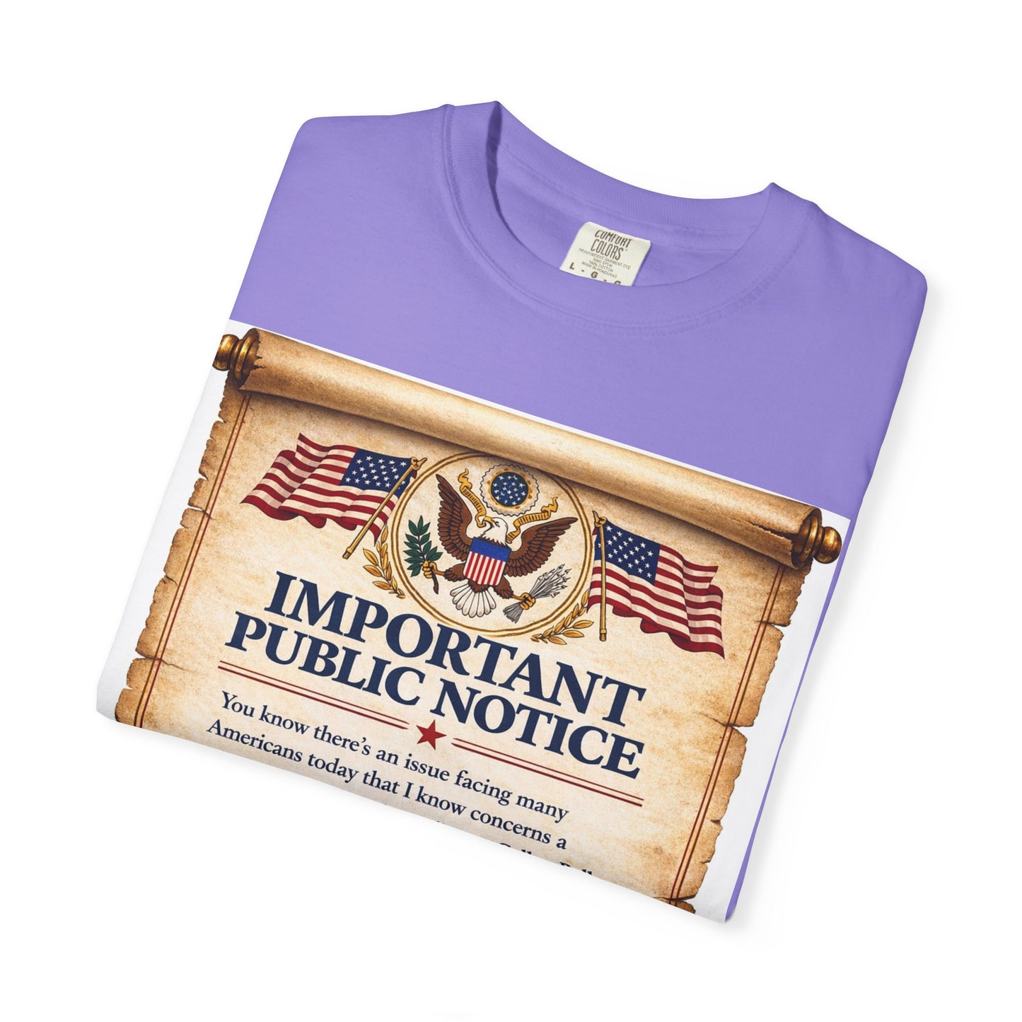 ‘Important Public Notice’ Tee