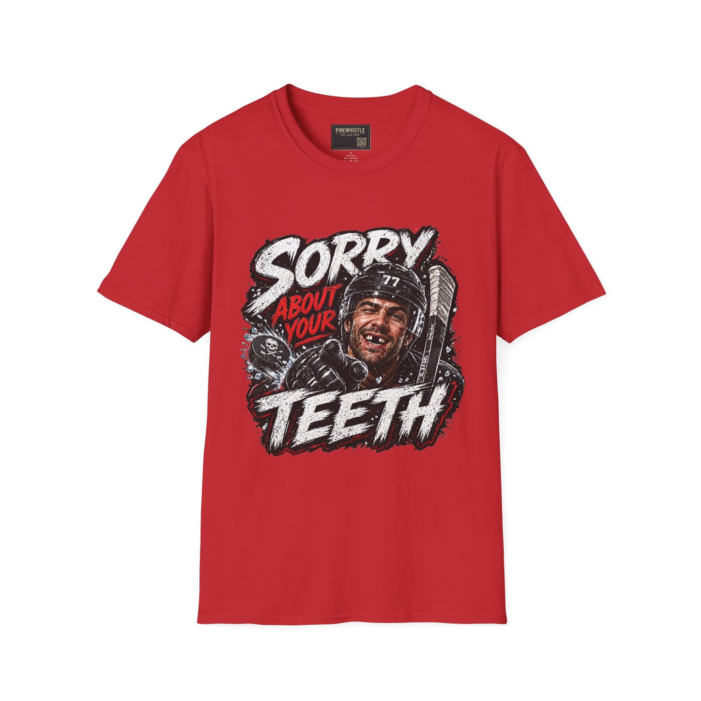 Hockey 'Sorry About Your Teeth' Tee