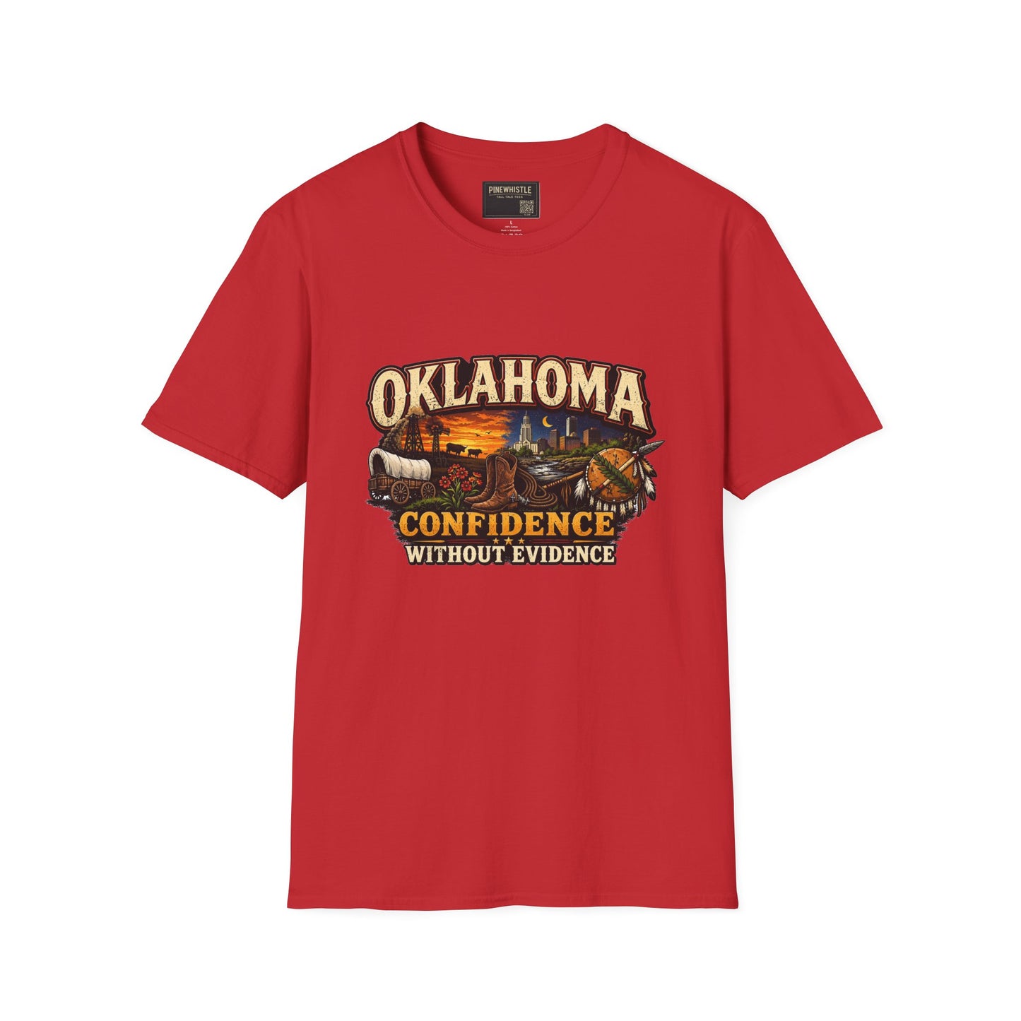 Oklahoma ‘Confidence Without Evidence" Tee