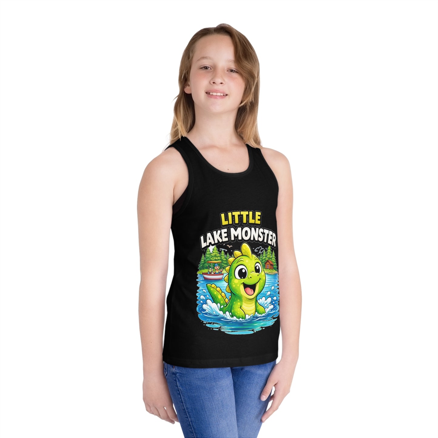 ‘Little Lake Monster’ Kid's Tank Top