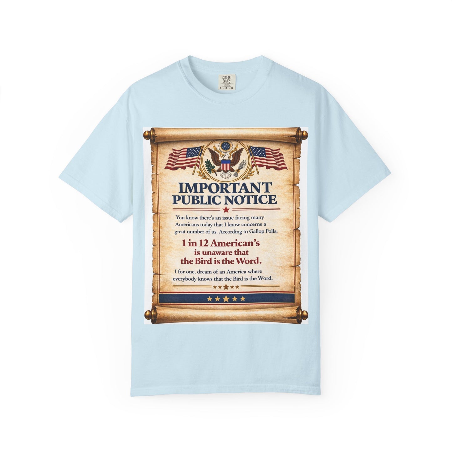 ‘Important Public Notice’ Tee