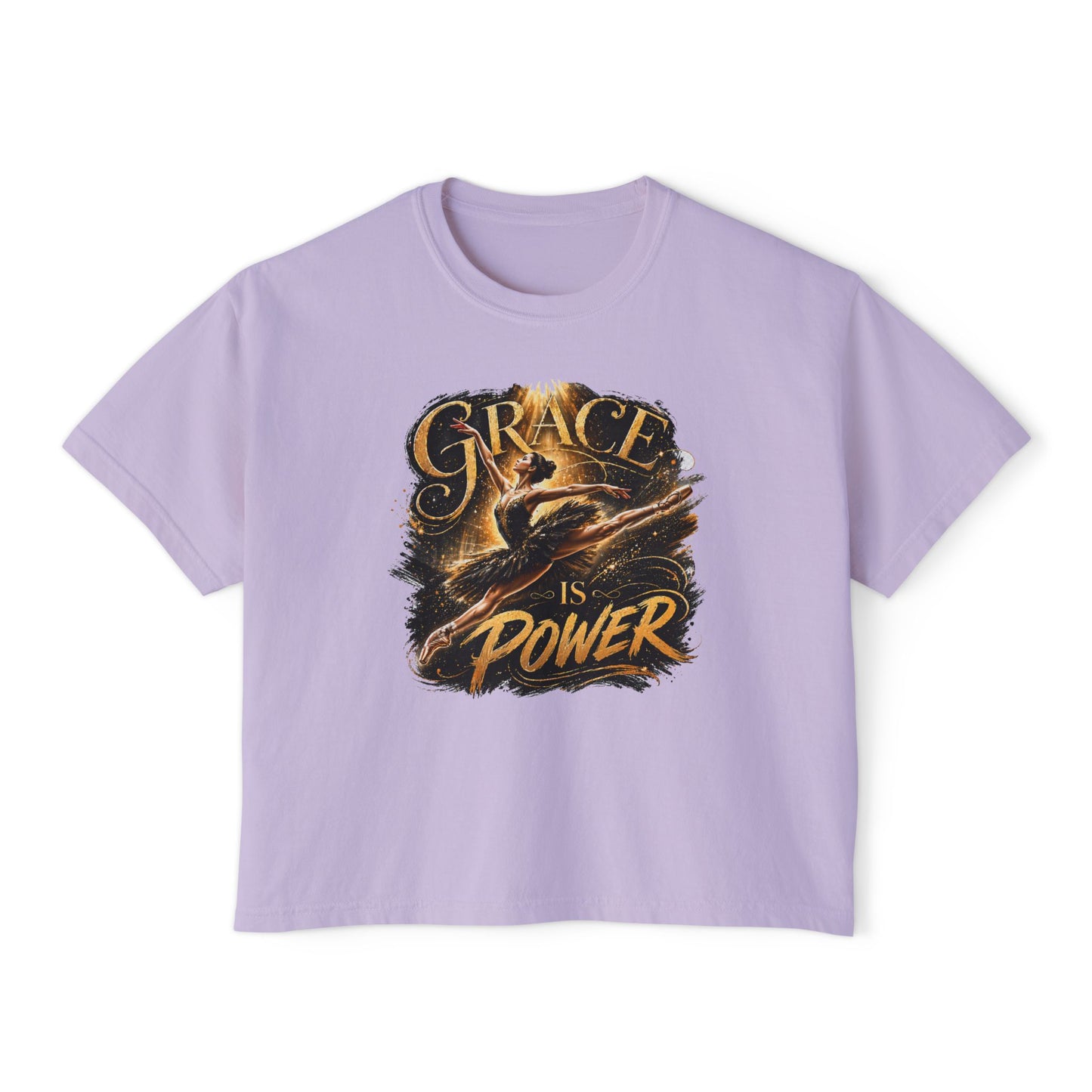 Ballet ‘Grace Is Power’ Women's Boxy Tee