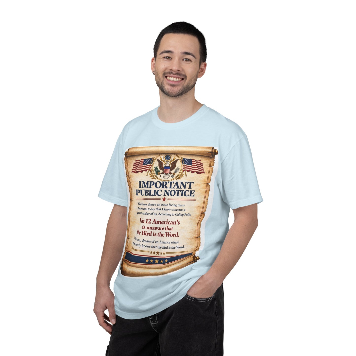 ‘Important Public Notice’ Tee