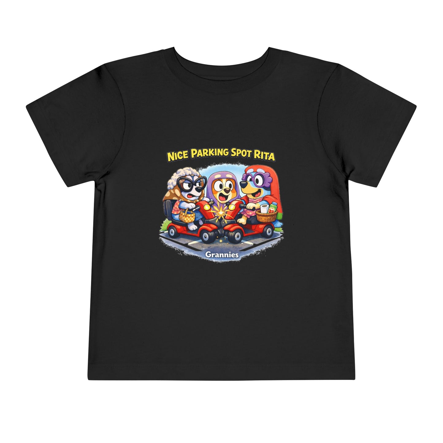 ‘Nice Parking Spot Rita' Toddler Tee