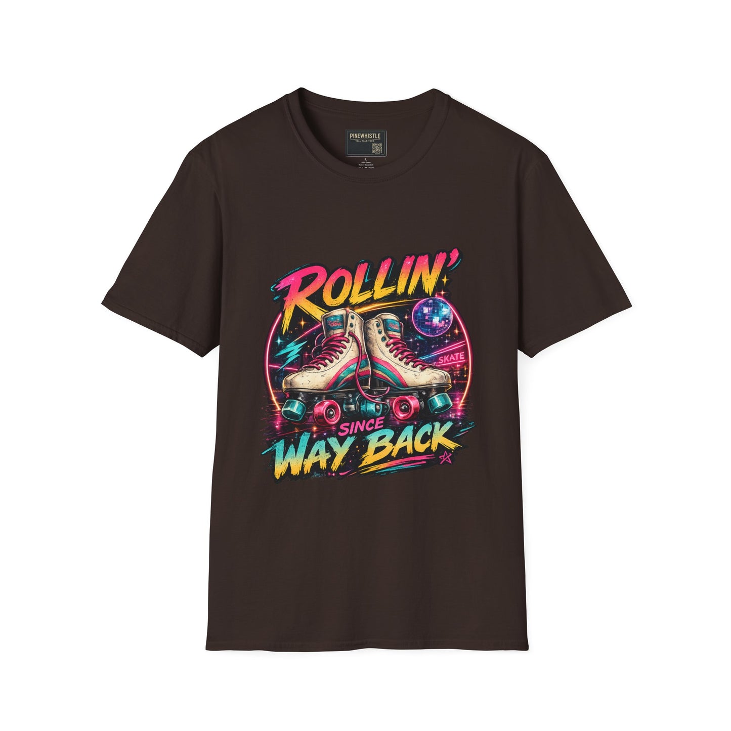 ‘Rollin Since Way Back’ Roller Skate Tee