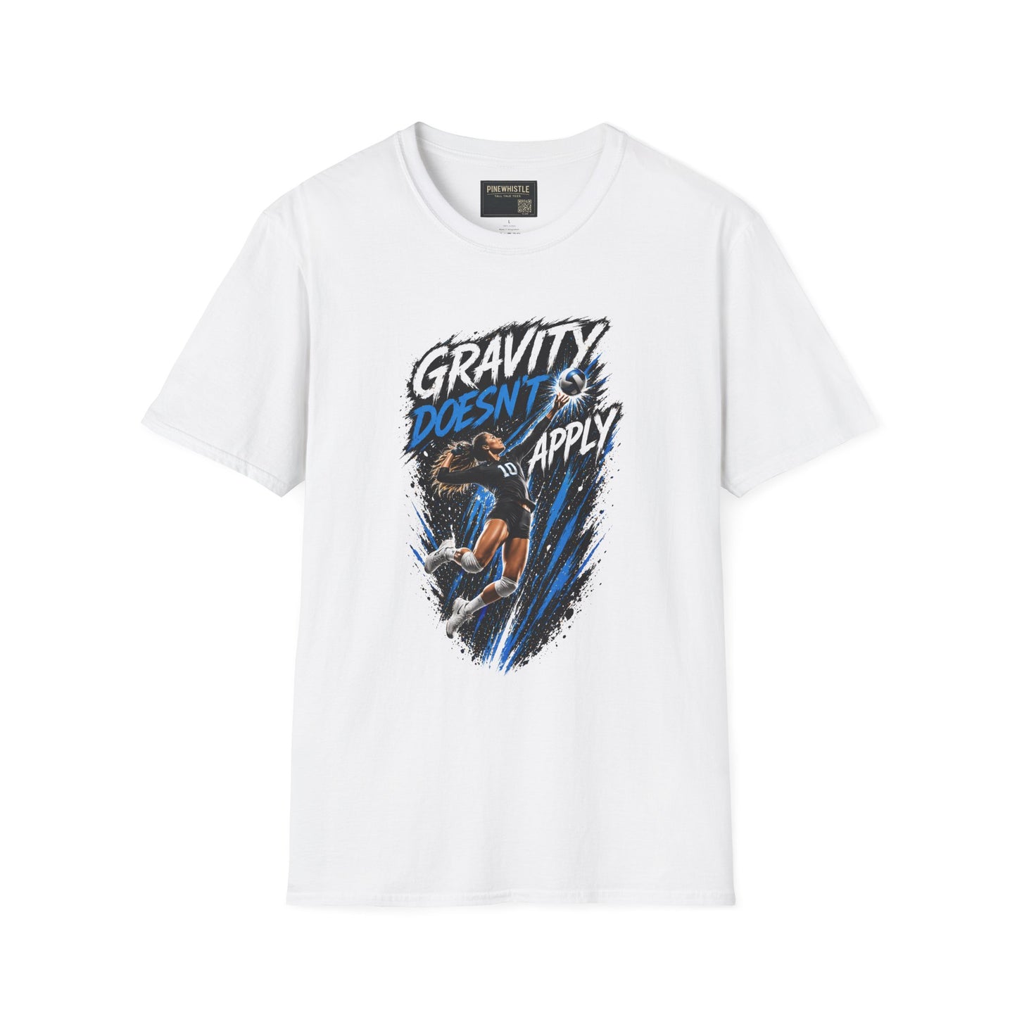 ‘Gravity Doesn't Apply’ Volleyball Tee