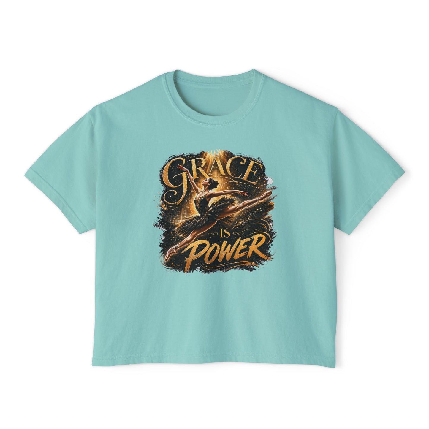 Ballet ‘Grace Is Power’ Women's Boxy Tee