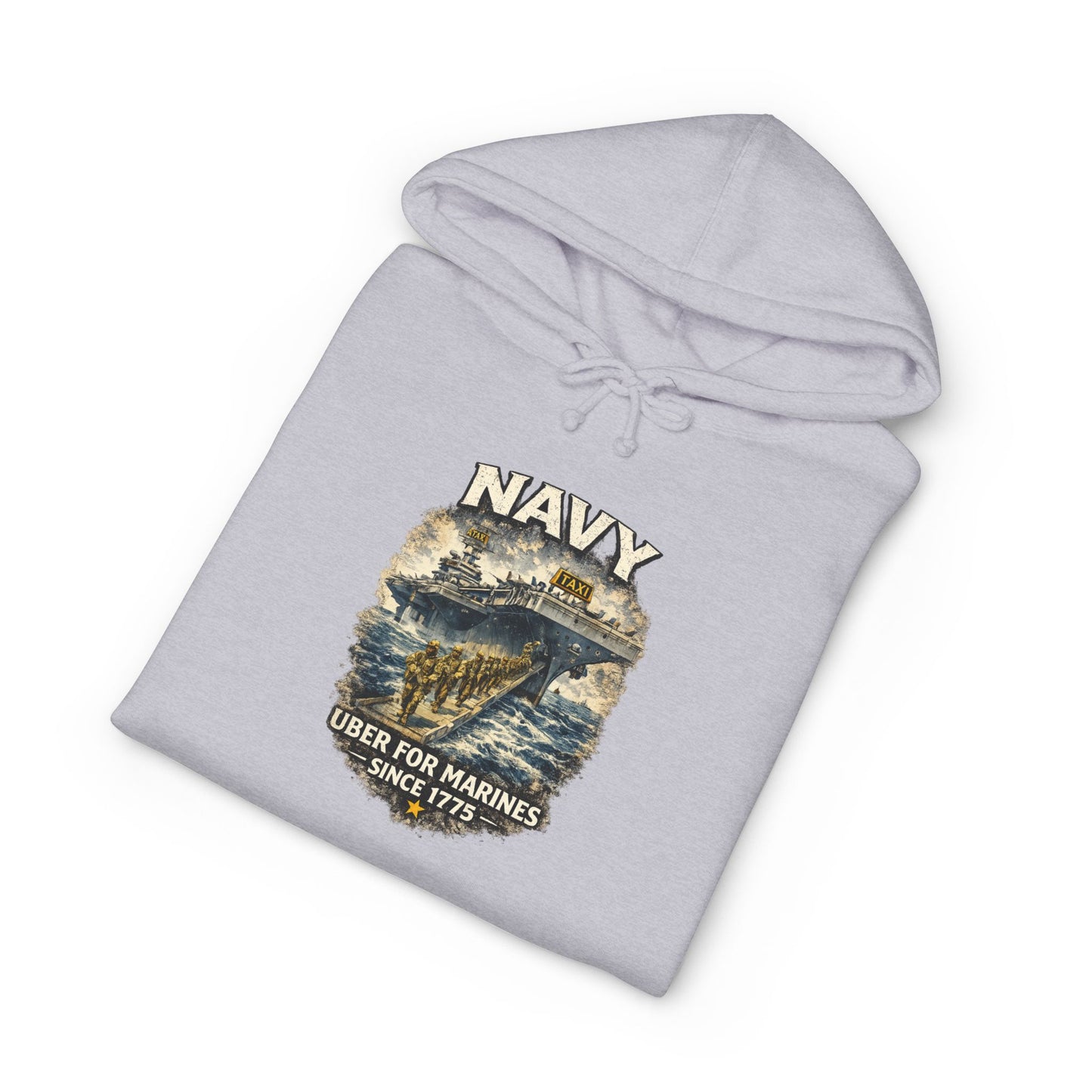 Retro Navy ‘Uber for Marines’ Hoodie