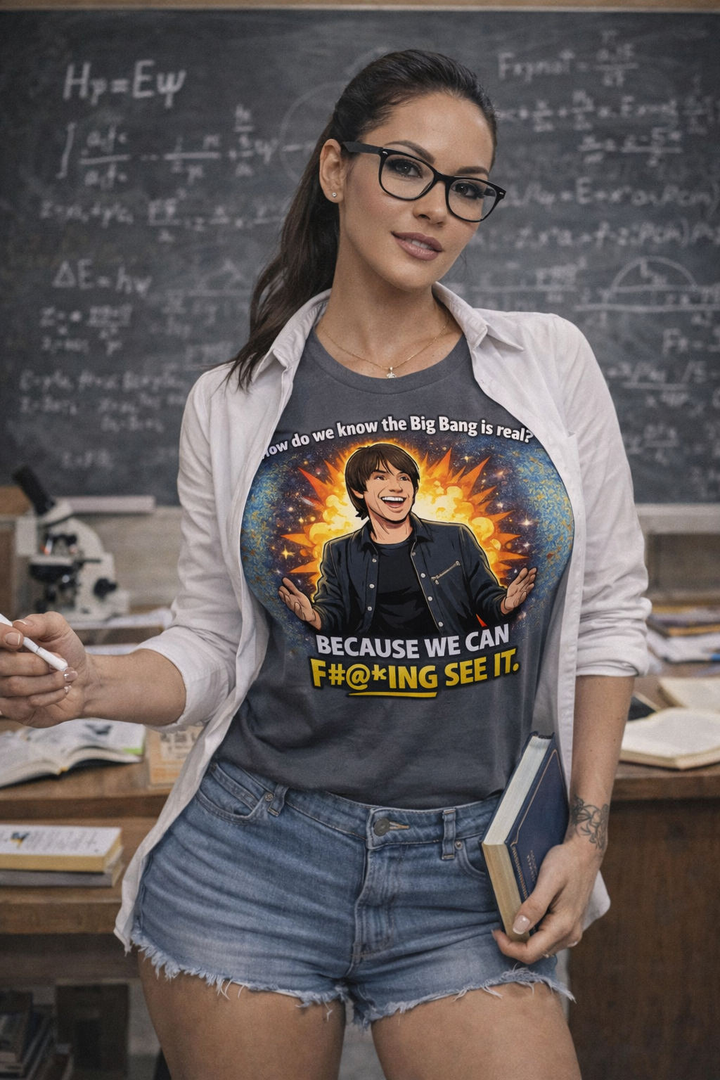 ‘Because We Can F***ing See It’ Graphic Tee