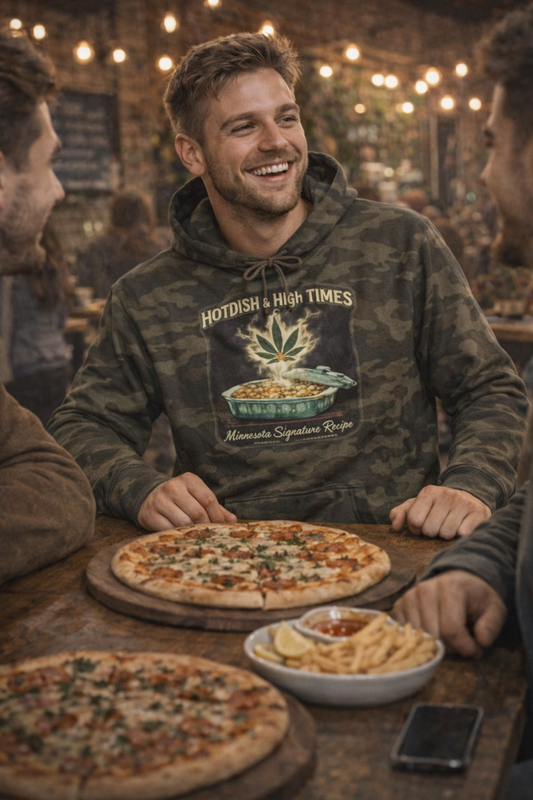 Retro ‘Hotdish & High Times’ Hoodie