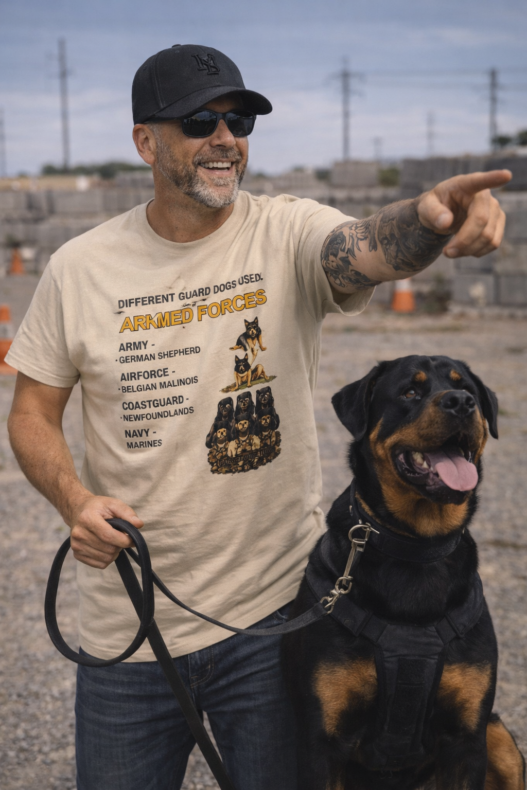 Military Working Dog Humor Tee